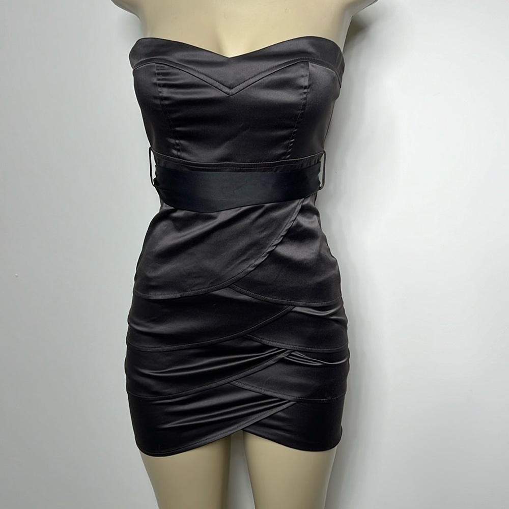 Have & Have small dark grey mini dress